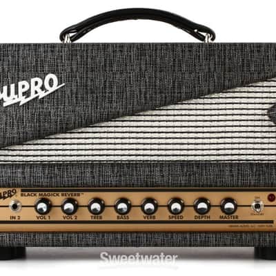 Supro 1696RTH Black Magick Reverb 25-watt Class A Tube Head (BlackMagickRHd2) image 5