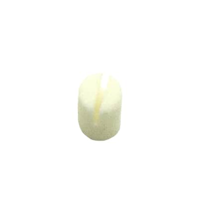 Bone Banjo 5th String Nut (Bleached, Slotted) image 2