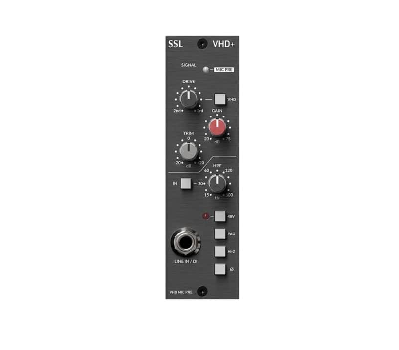 Solid State Logic SSL VHD+ Pre 500-Series Microphone Preamp 2021 - Present - Black image 1