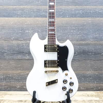 Guild Polara Kim Thayil Vintage White Signature Artist Series Electric Guitar image 2