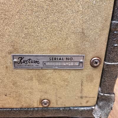 Kustom Kustom 250 Head and Kustom 4x12 Bottom USA 1970's Local pickup only in Milwaukee, WI image 17