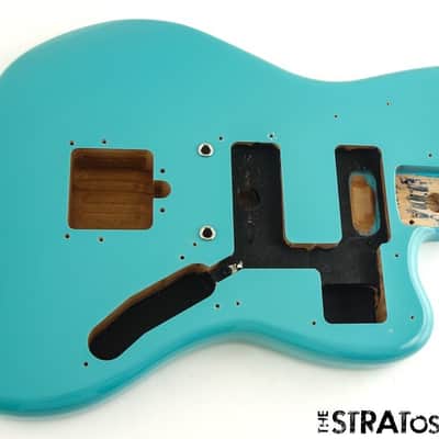 Fender Player II Jaguar Series BODY Modern Guitar Parts Alder Aquatone Blue image 1