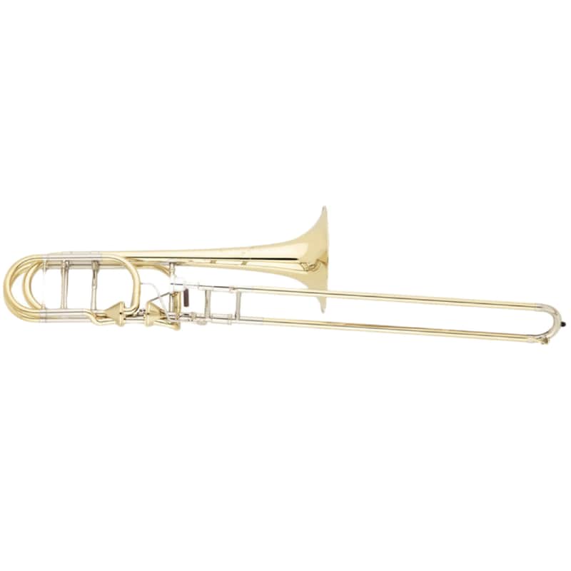 S.E. Shires Model Q36YA Q-Series Bass Trombone with Dual Axial Flow Valves image 1