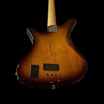 CARVIN BASS - SB 4001 (SEKOU BUNCH) 2015 - FLAMED MAPLE GLOSS image 5