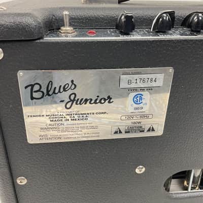 Fender Blues Junior 15-Watt 1x12" Guitar Combo 2002 - 2010 - Black image 7
