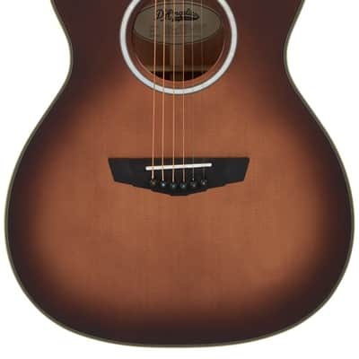 D'Angelico Tammany Orchestra E - Autumn Burst w/ Gig Bag (DAEOMATBGP2) image 4