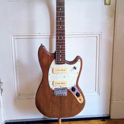 Fender Squier Mustang - Walnut Finish Mod P90s - Electric Guitar image 1