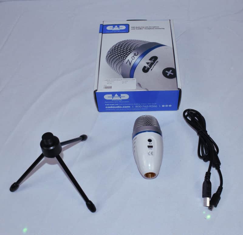 CAD ZOE USB Condenser Microphone w/ TrakMix Headphone Output image 1