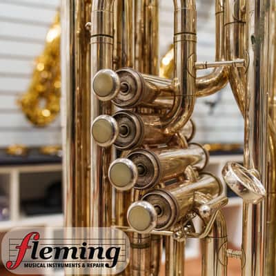Miraphone CC1291 Professional 5-Valve 5/4 CC Tuba - Silver Plate image 15