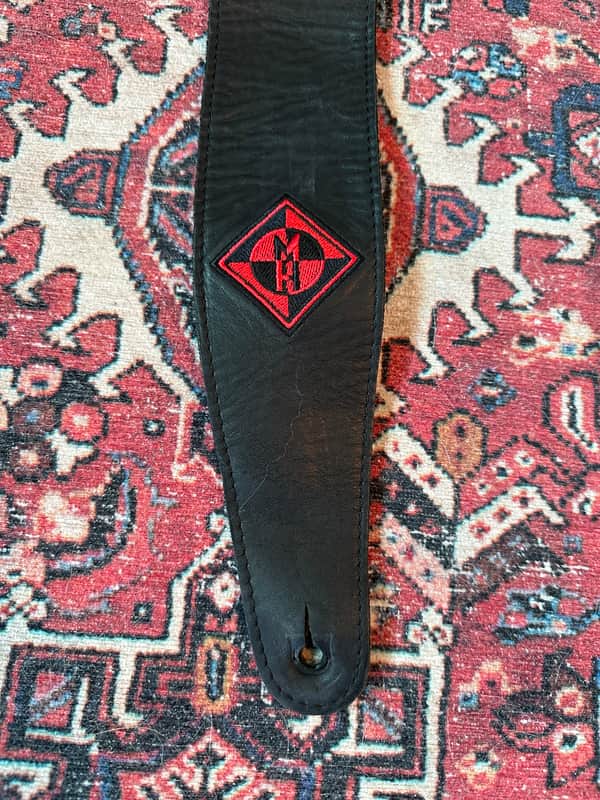 Tour used Machine Head guitar strap image 1