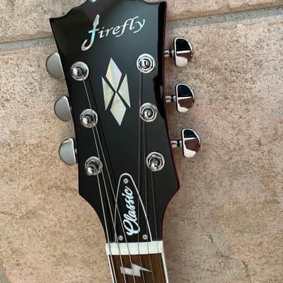 NEW IN BOX Firefly SG Angus Young AC DC Signature SG Custom Tribute Lightning Inlays FFLGS image 6