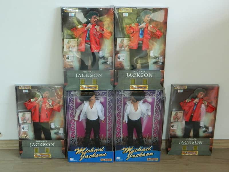 Michael Jackson 13" figure Street LIFE 800010 & 800200 Lot image 1