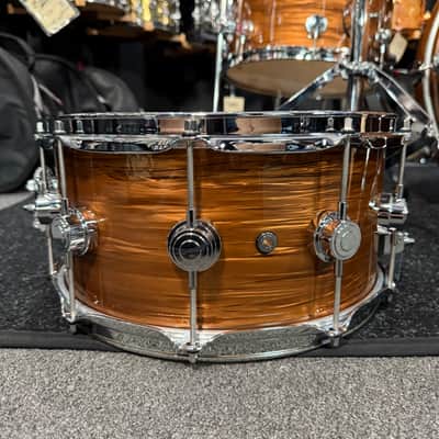 ~WOW!~ DW Collectors Series SSC Maple 4-Piece 10/12/16/22 Drum Kit Set w/ Matching Snare Drum in Bronze Oyster FinishPly with Chrome Hardware image 15
