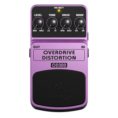 Behringer OD300 2-Mode Overdrive/Distortion Pedal image 1