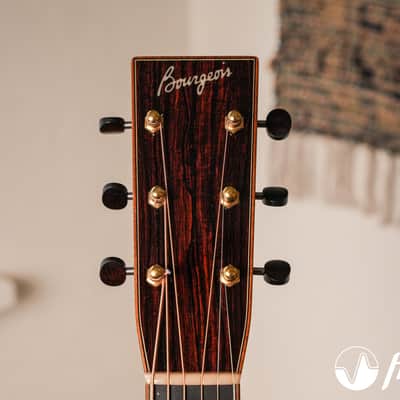 Bourgeois OM-DB Signature Italian Cocobolo Acoustic Guitar - 2018 image 7