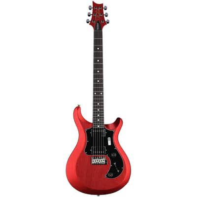 PRS Paul Reed Smith S2 Standard 24 Satin Pattern Thin Electric Guitar (with Gig Bag), Satin Red Apple Metallic image 4