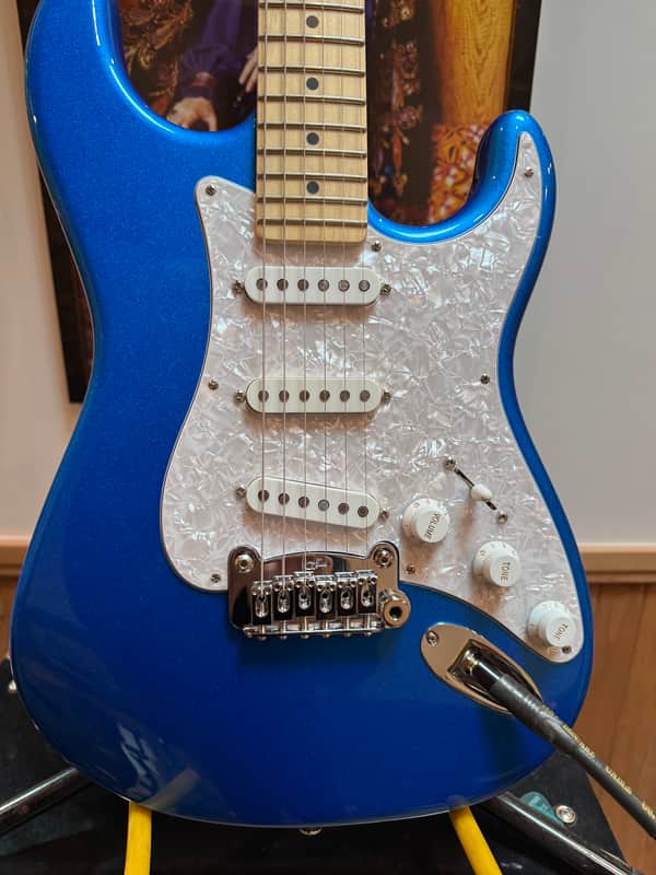 G&L USA Legacy 2023 Electric Blue Metallic image 1