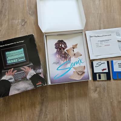 AEGIS Sonix 2.0 - for Amiga Computer - Waveform Draw Software Synthesizer image 3