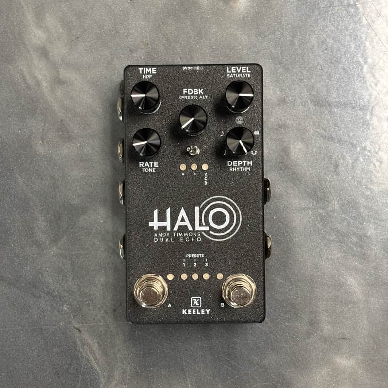 Keeley Halo Andy Timmons Signature Dual Echo 2022 - Present - Black + Free Shipping image 1