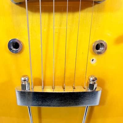 Jay Turser JT137DC Semi-Hollow Electric Guitar – Natural – Modified Hardware – Player Grade 335 Style image 3
