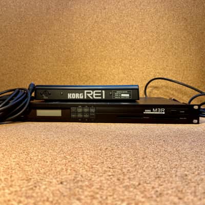 Korg M3R AI Synthesis Module + RARE Korg RE1 Remote 1990s – Serviced – Warranty