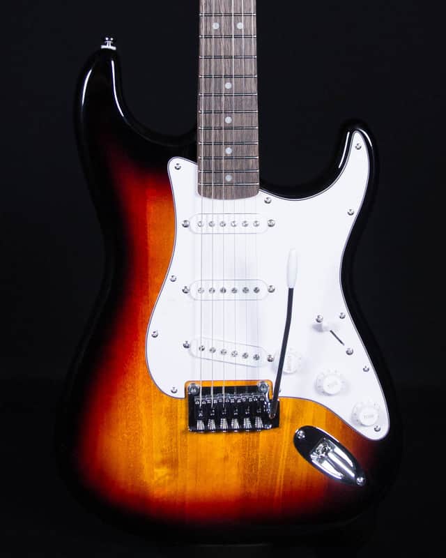 Squier Affinity Series Strat, Laurel FB, 3-Color Sunburst image 1