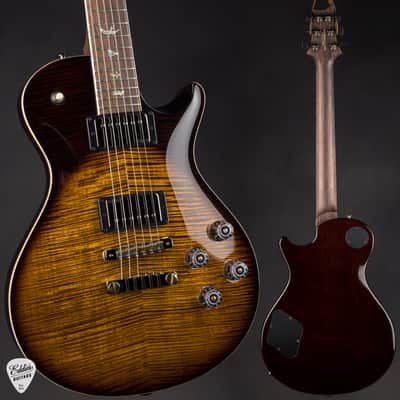 PRS Eddie's Guitars Wood Library McCarty 594 Singlecut Brazilian/Rosewood Neck - Black Gold Burst #417393 image 1