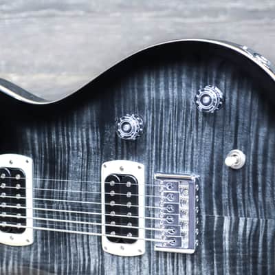 PRS SE 277 Baritone 27.7" Scale Charcoal Burst Electric Guitar w/Bag #H066569 image 4