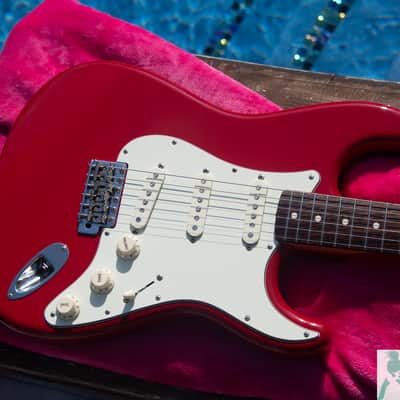 2017 Fender Japan Traditional 60'S Stratocaster - Torino Red Finish - Made in Japan - Pro Set Up! w Perfect Frets/Action/Intonation image 8
