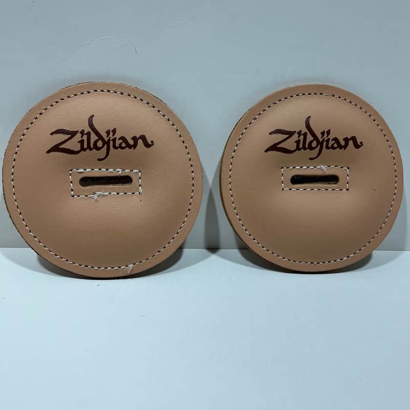 Zildjian Orchestral Cymbal Pads (Pair) 2010s - Russet Brown image 1