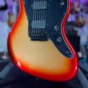 Squier Contemporary Active Jazzmaster HH Electric Guitar - Sunset Metallic *FREE PLEK WITH PURCHASE*! 734