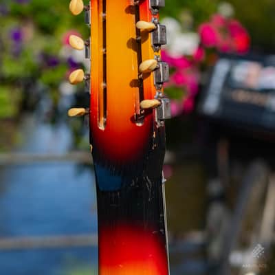 1965-1966 Mosrite Mel-o-bar 10-string Tritone Burst image 13