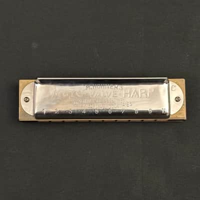 Vintage Hohner 105/40 M3 Auto Valve Harp in C image 4