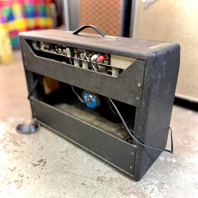 REAL! -Fender Deluxe Reverb Amp 1965 - Blackface original vintage USA tube amplifier image 6