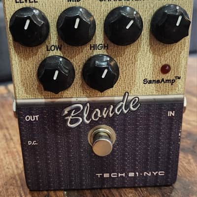 Tech 21 NYC SansAmp Blonde 2010s USA image 15