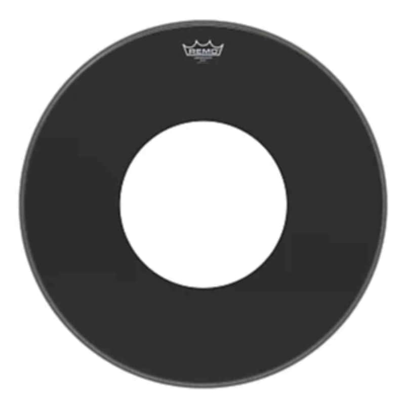 Remo Drumhead Ebony Ambassador Bass 22" Ported