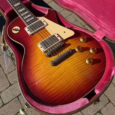 Gibson Custom Shop R9 Murphy Lab 1959 Les Paul Standard Reissue Ultra Light Aged Factory Burst LPR59ULFBNH1 image 8