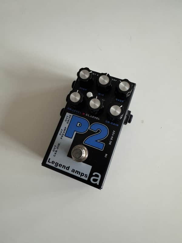 AMT Electronics Legend Amps P2 Distortion Black | Reverb