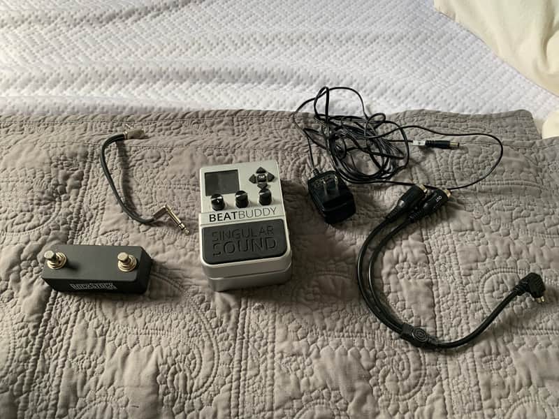 Singular Sound BeatBuddy 2010s - Silver with extra accessories image 1