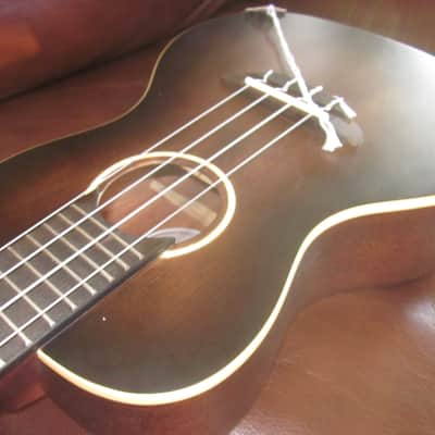 Luna Art Vintage Concert Ukulele w/ Gig Bag! UKE ART V C image 1