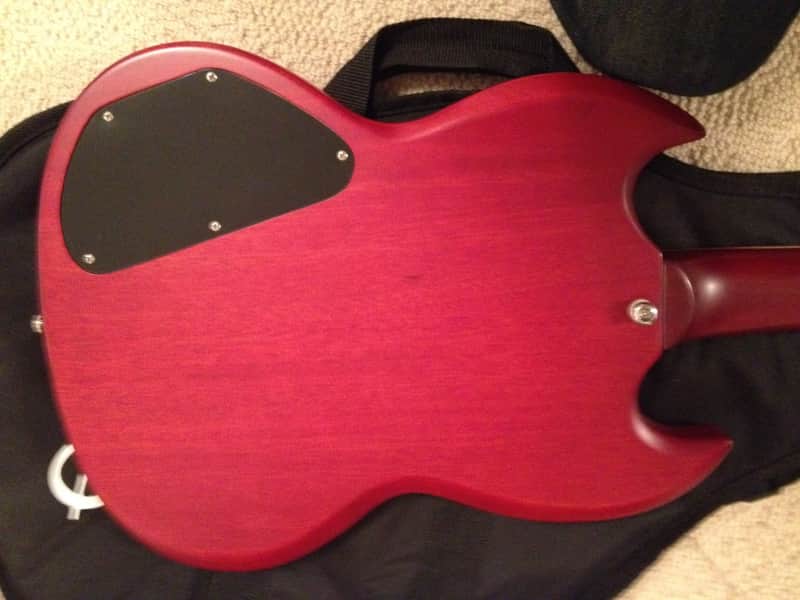 Epiphone SG G-400 Korean 2003 Worn Cherry NICE w bag | Reverb
