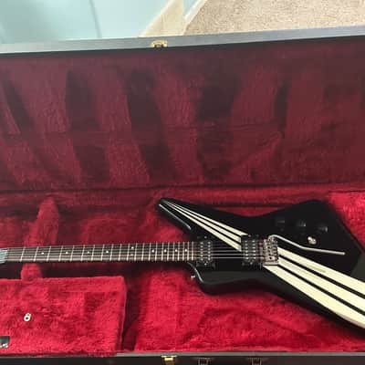 Hamer Blitz 1983 - Black Silver Graphic image 1