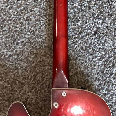 Vintage Harmony Rocket hollow body electric guitar made in usa image 11