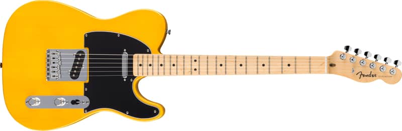 FENDER - Standard Telecaster  Maple Fingerboard  Black Pickguard  Butterscotch Blonde - 0266021550 image 1