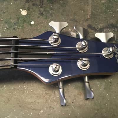 Aria IGB 50/5 5 String Bass Guitar 2001 Korea Samick Factory image 5