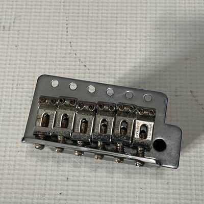 2010's MIM Fender Mexico Stratocaster Factory 6 Post Tremolo Bridge & Arm 2 1/16" String Spacing image 5