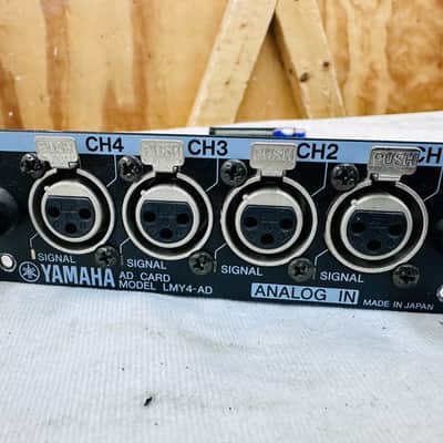Yamaha LMY4-AD Mic/Line Analog Input Audio I/O AI8 Card - two available image 6