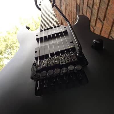 JACKSON SLATTXMG3-7 Soloist, Matte Black, Active EMG, Floyd Rose, 7-String Guitar image 12