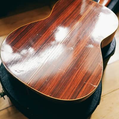 1970s Ryoji Matsuoka M40 – Handcrafted in Japan| Solid Top | Low Action | Hard Case  | Vintage Classical Tone image 16