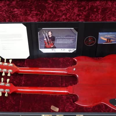 Gibson EDS-1275 Jimmy Page Aged/Signed & Played Ultimate Collectable Custom Shop Model image 8